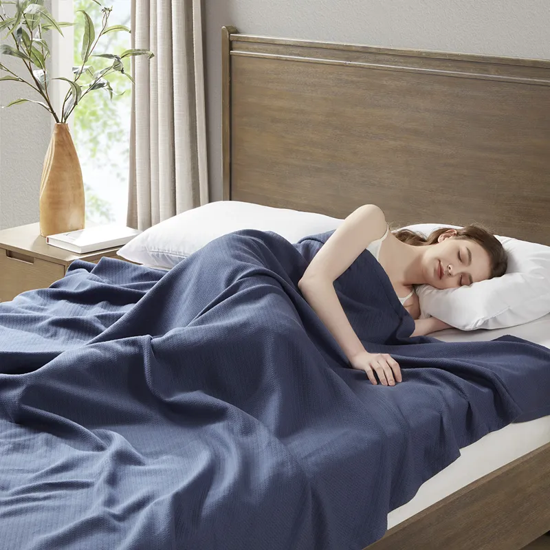 Madison Park Liquid Cotton Blanket