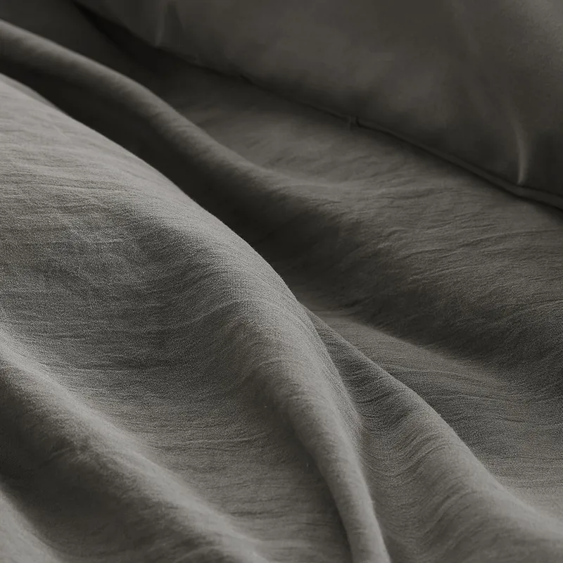 Comfort Spaces Walker Soft Washed Pleated Comforter Set
