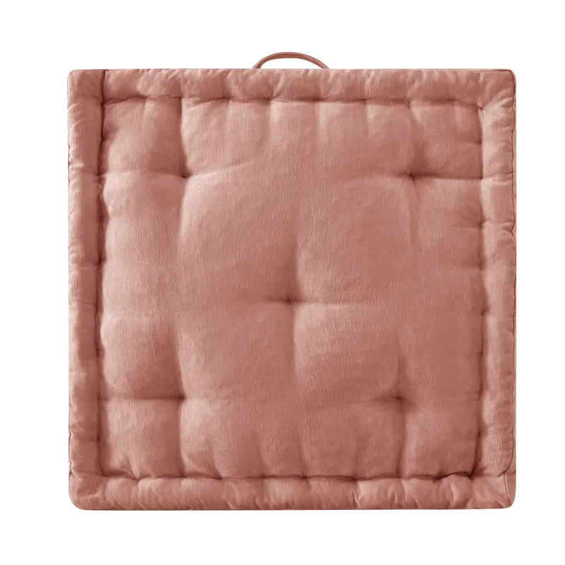 Intelligent Design Azza Poly Chenille Square Floor Pillow Cushion