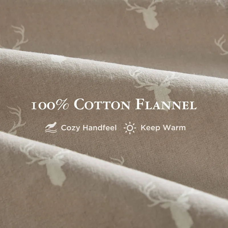Woolrich Cotton Flannel Sheet Set