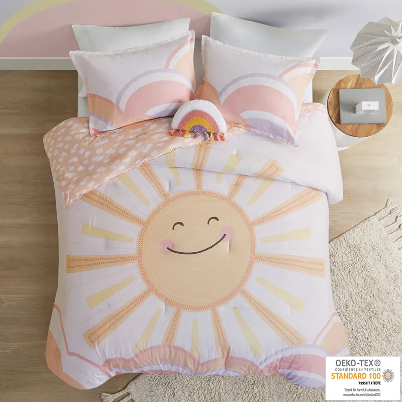 Urban Habitat Kids Dawn Sunshine Printed Reversible Comforter Set