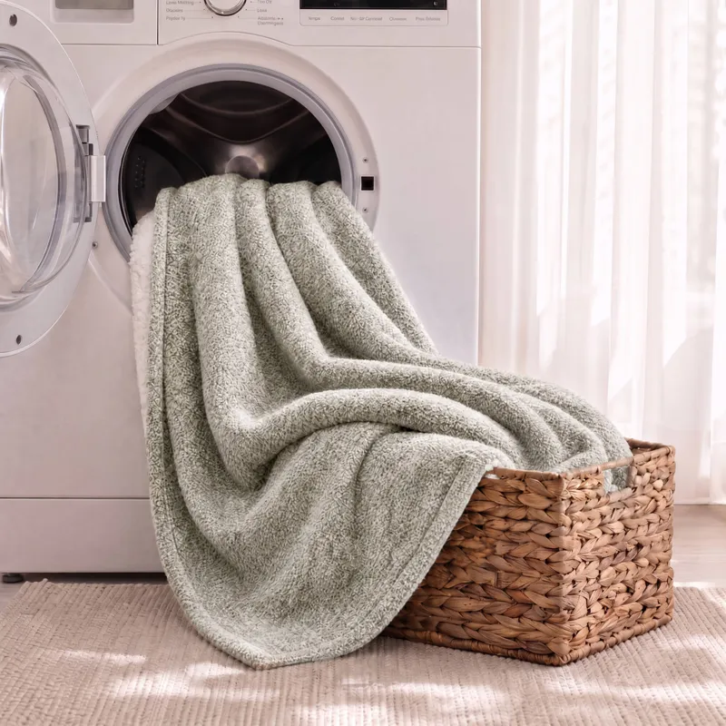 Serta Marled Dream Soft Heated Throw