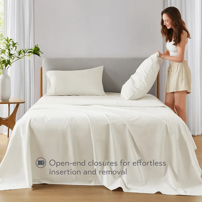 510 Design Cotton 144TC 100% Cotton Solid Sheet Set