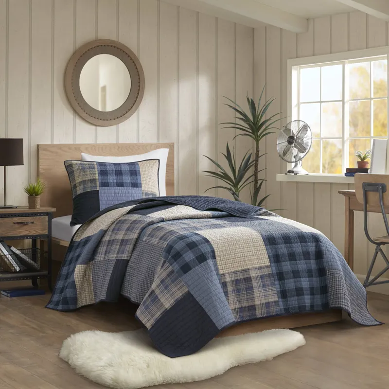 Woolrich Winter Hills Oversized Cotton Quilt Set