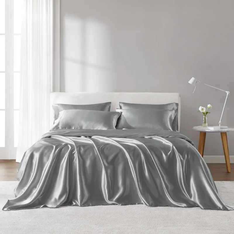 Madison Park Essentials Satin Luxury Sheet Set