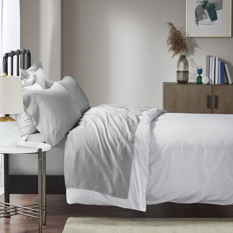 Madison Park 1500 Thread Count Cotton Blend 4 PC Sheet Set