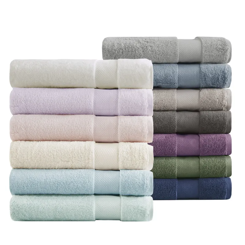 Madison Park Signature Turkish Cotton 6 Piece Bath Towel Set