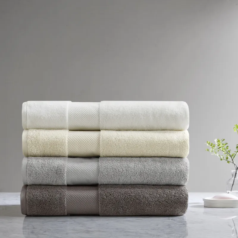 100% Cotton Bath Sheet 2 Piece Set - Natural