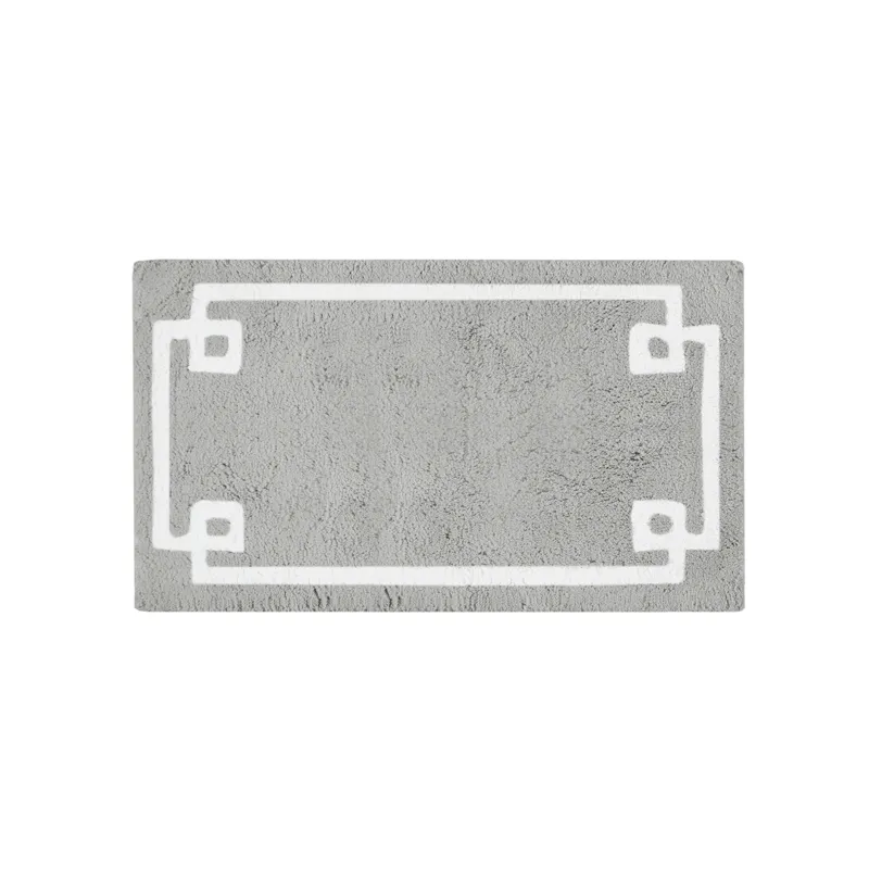 Evan Cotton Tufted Bath Rug 24x72 - Grey