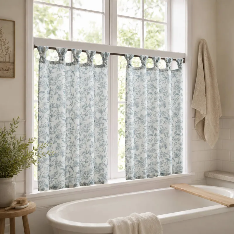 Madison Park Lana Floral Window Panel