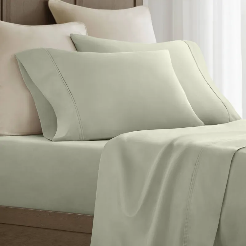 Harbor House 100% Egyptian Cotton Sateen Pillowcase Set
