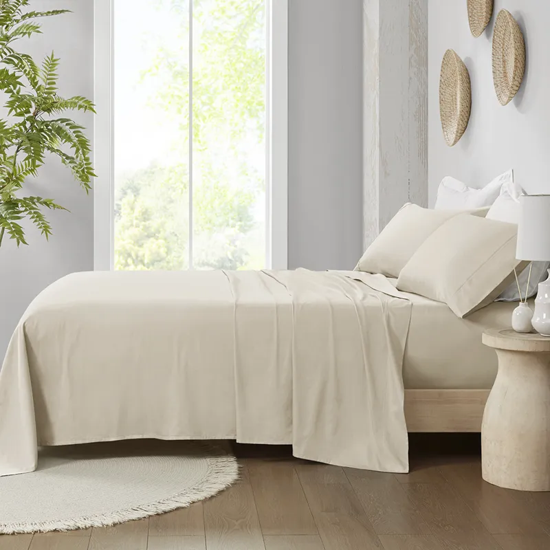 Madison Park 300 Thread Count 100% Organic Cotton Deep Pocket Sheet Set