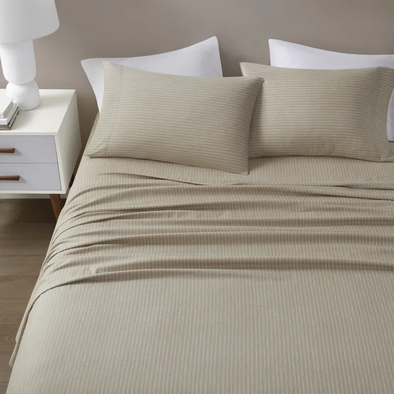 True North by Sleep Philosophy Cozy Cotton Flannel Printed Sheet Set