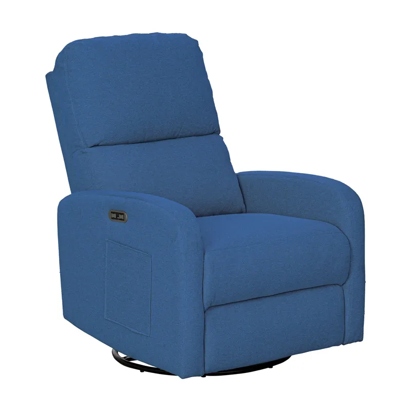 INK+IVY Dakota Power Recliner 3-in-1 with Swivel, Glider, Charging Station
