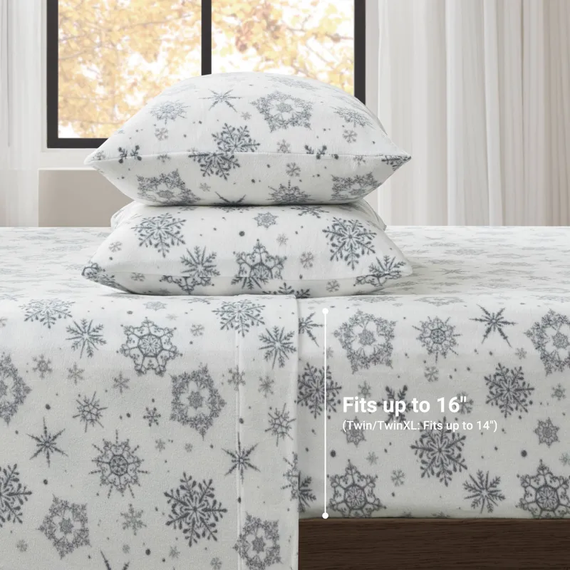 True North by Sleep Philosophy Micro Fleece Sheet Set
