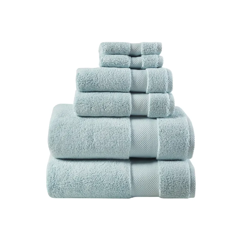 Madison Park Signature Splendor 1000gsm 100% Cotton 6 Piece Towel Set