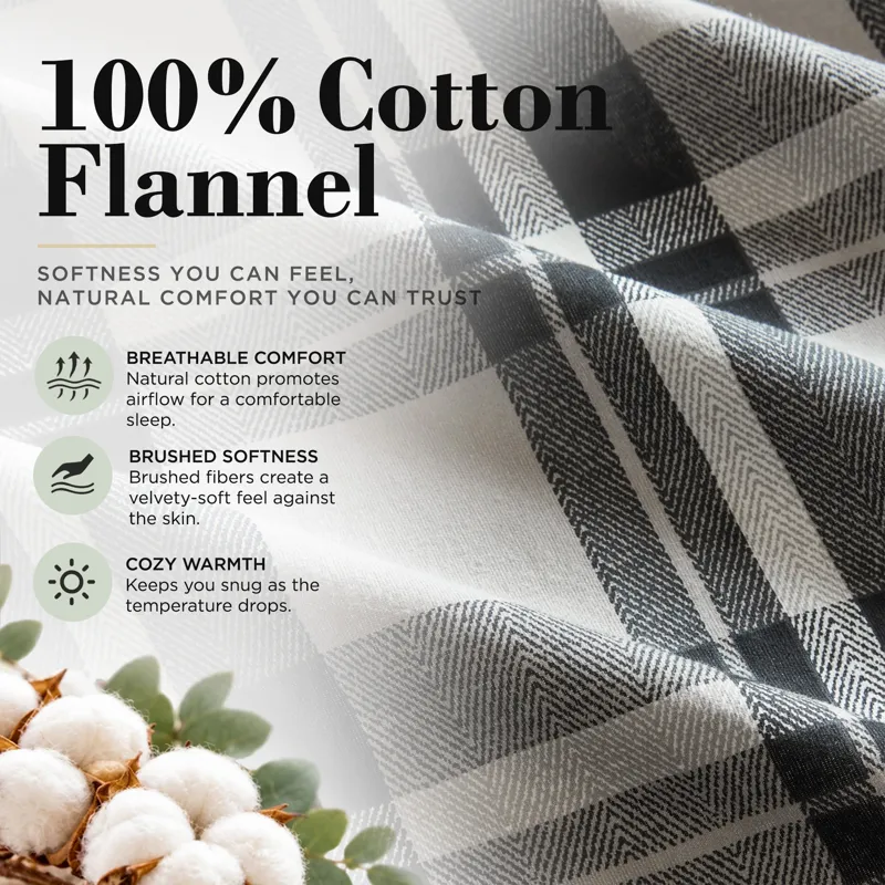Woolrich Cotton Flannel Sheet Set