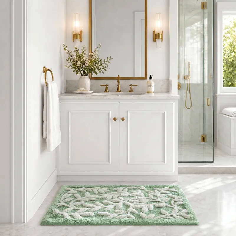 Madison Park Serene Cotton Tufted Bath Rug