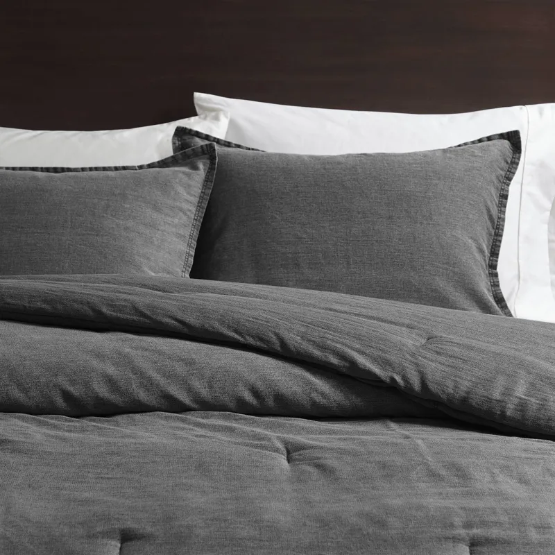 Woolrich Mckenzie Cotton Twill Washed Comforter Set