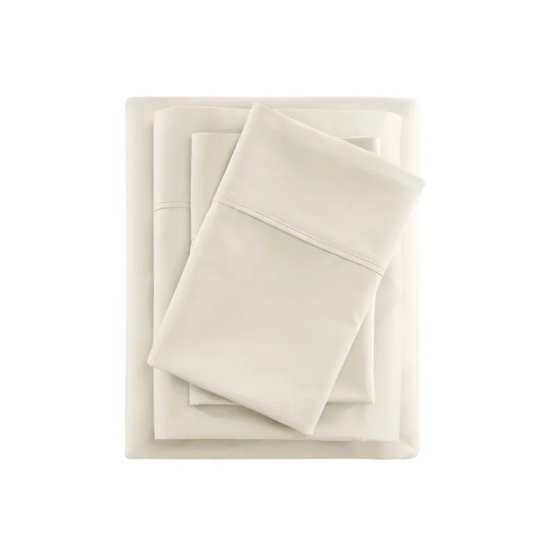 Beautyrest 600 Thread Count Cooling Cotton Blend 4 PC Sheet Set