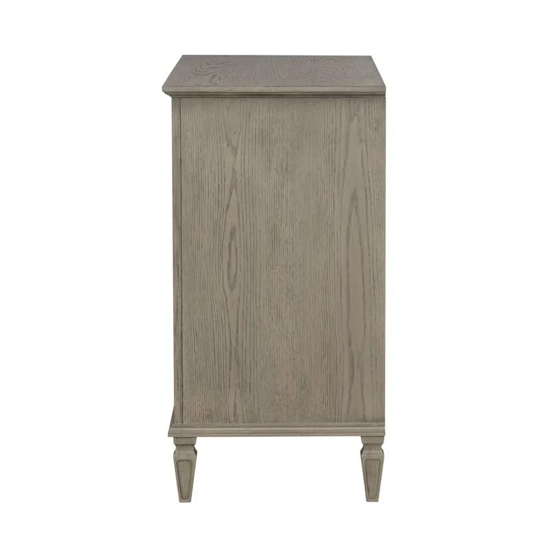 Victoria 4-drawer wood dresser (40\") - Reclaimed Grey