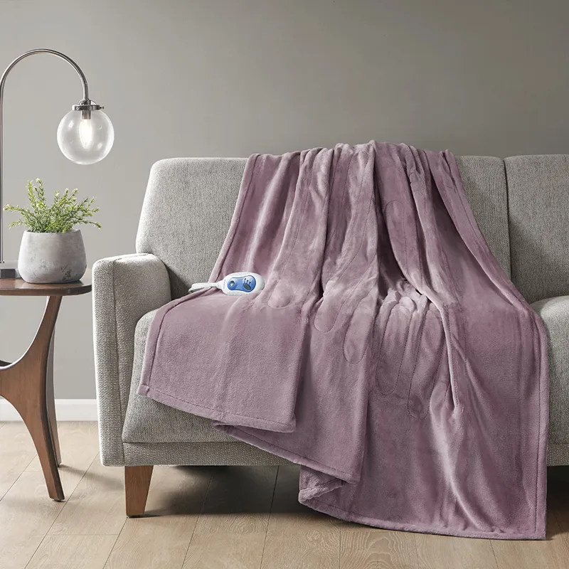 Beautyrest Plush Heated Throw