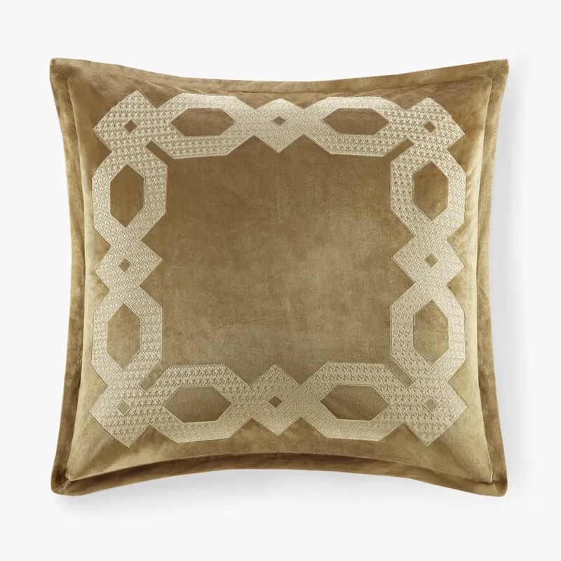 Clermont European Pillow Sham - Gold