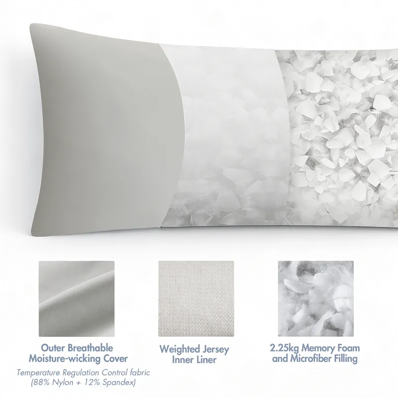 Madison Park Lumi cooling body pillow