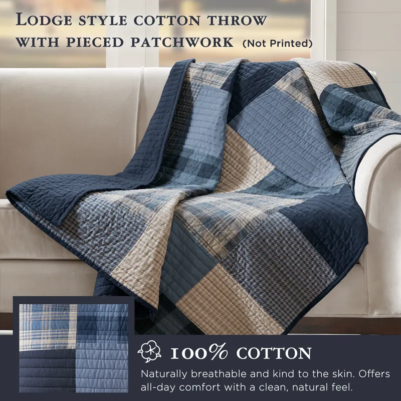 Woolrich Winter Hills Quilted Throw