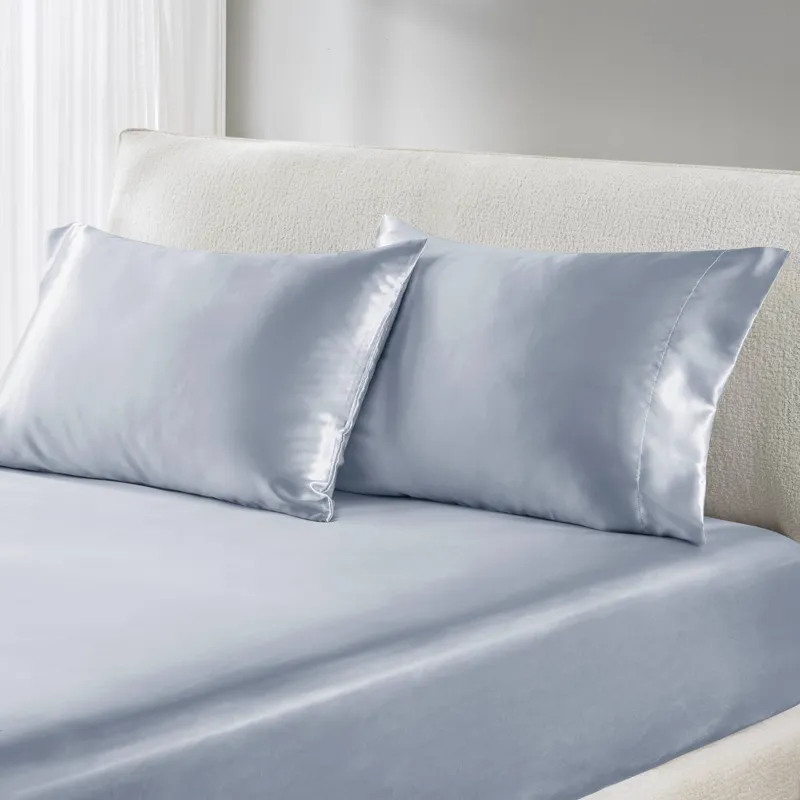 Madison Park Essentials Satin Luxury 2 PC Pillowcases