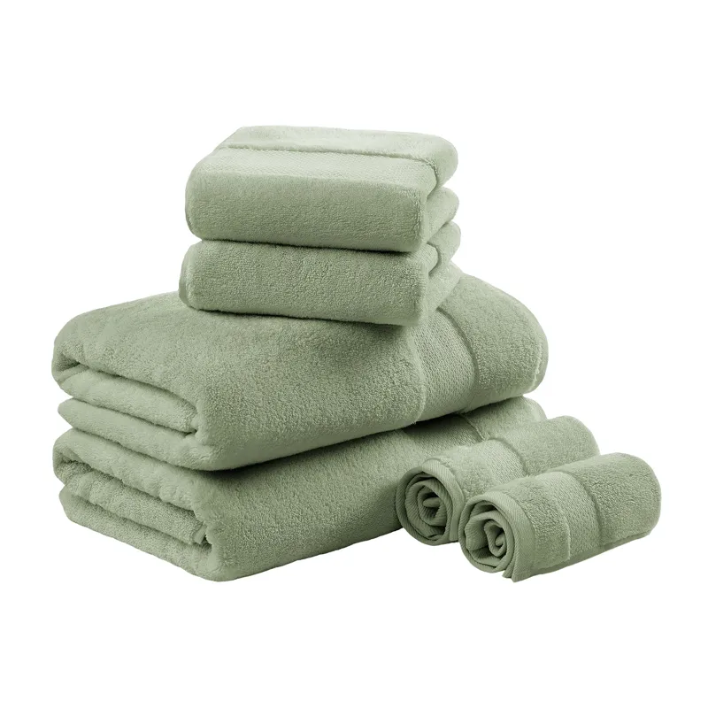 Madison Park Signature Turkish Cotton 6 Piece Bath Towel Set