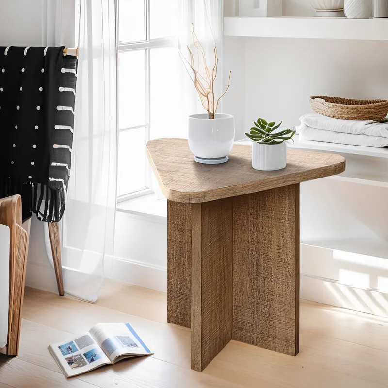 Trey End Table - Brown