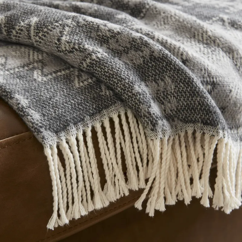 Alberta - Grey Aztec
