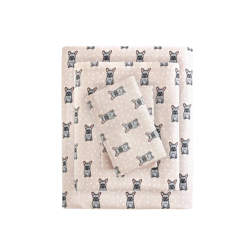 True North by Sleep Philosophy Cozy Cotton Flannel Printed Sheet Set