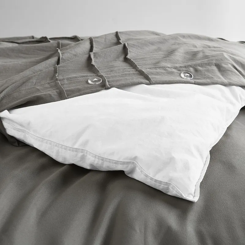 Comfort Spaces Walker Soft Washed Pleated Comforter Set