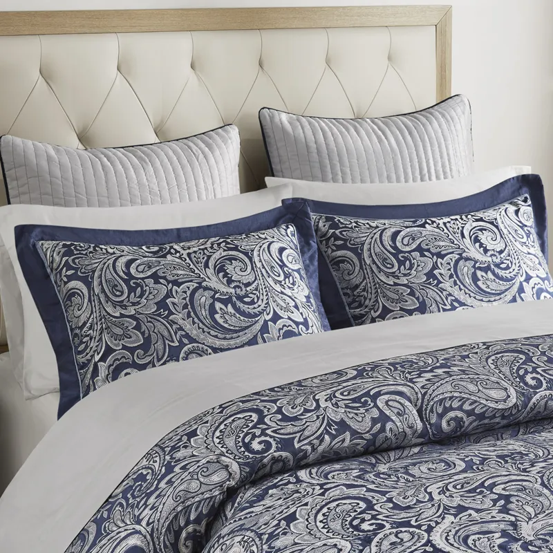 Madison Park Aubrey 12 Piece Comforter Set with Cotton Bed Sheets