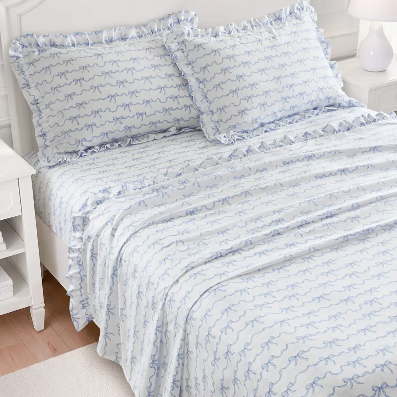 Intelligent Design Microfiber Ruffle Sheets