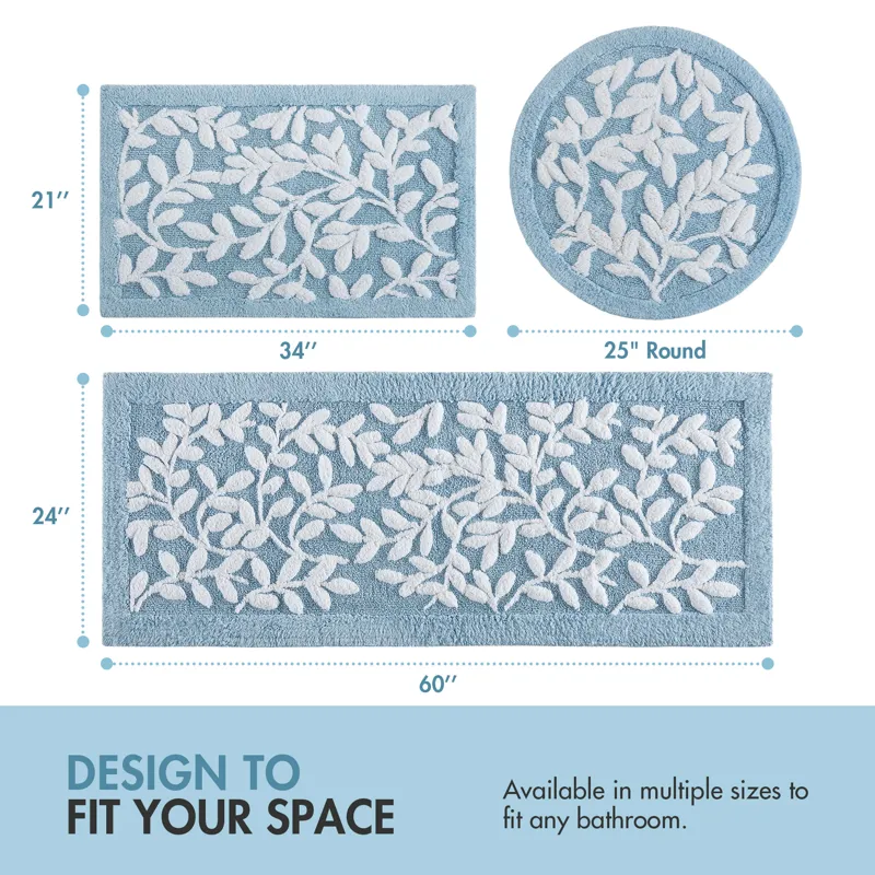 Madison Park Serene Cotton Tufted Bath Rug