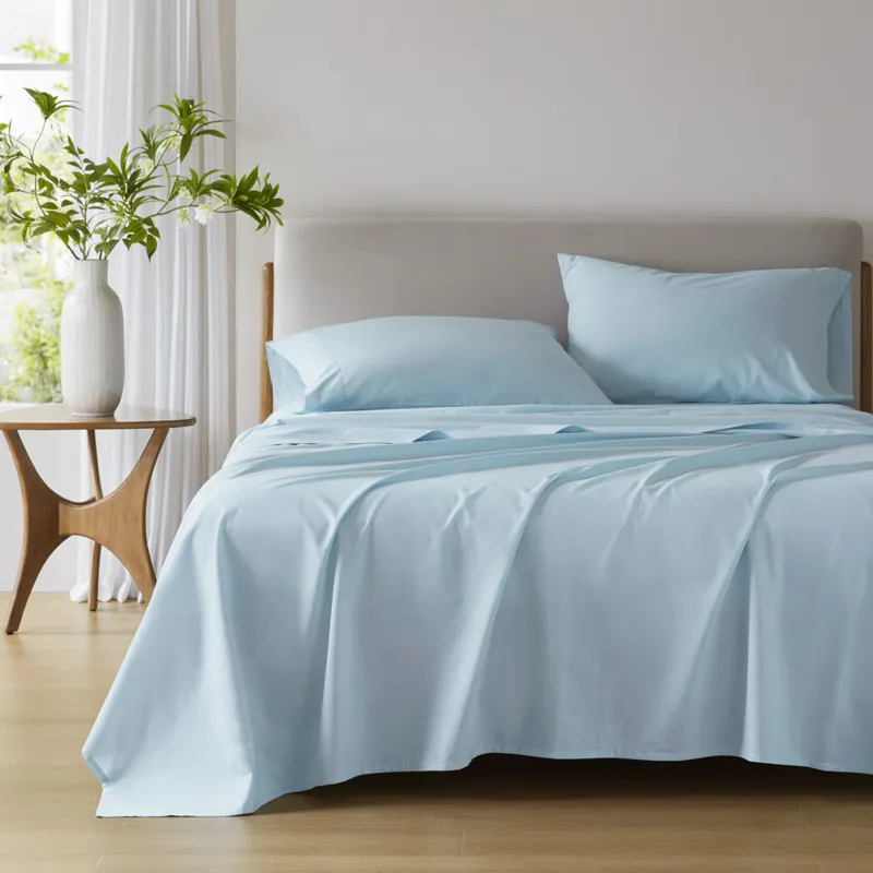 510 Design Cotton 144TC 100% Cotton Solid Sheet Set