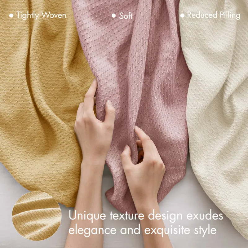 Madison Park 100% Certified Egyptian Cotton Blanket