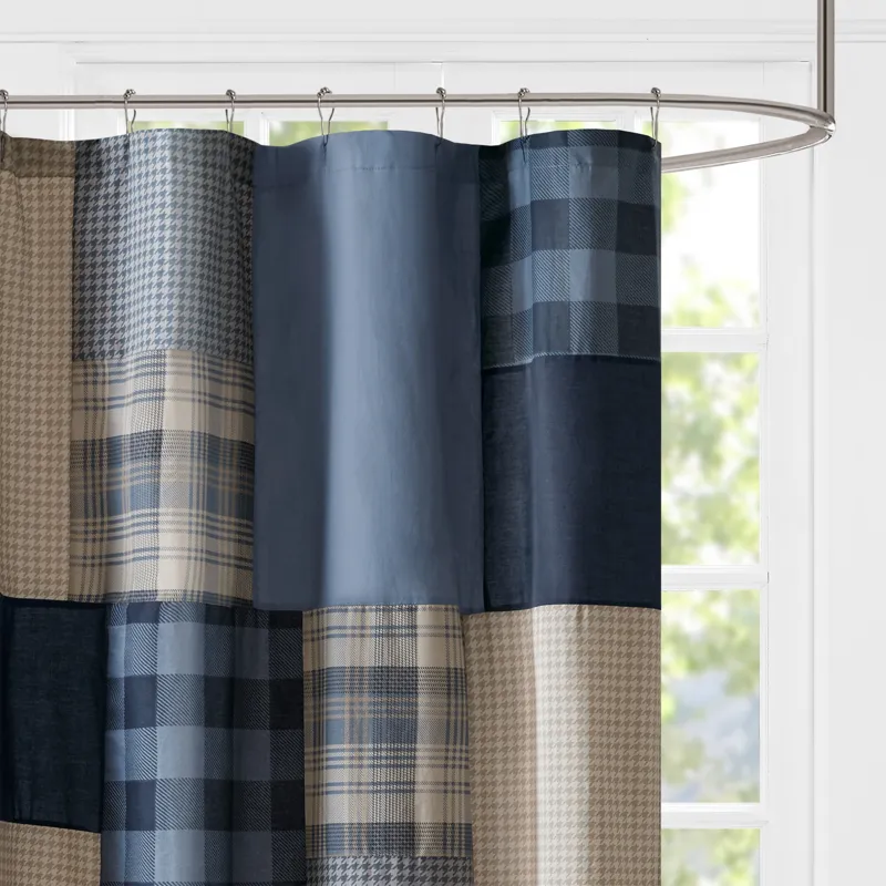 Woolrich Winter Hills 100% Cotton Shower Curtain
