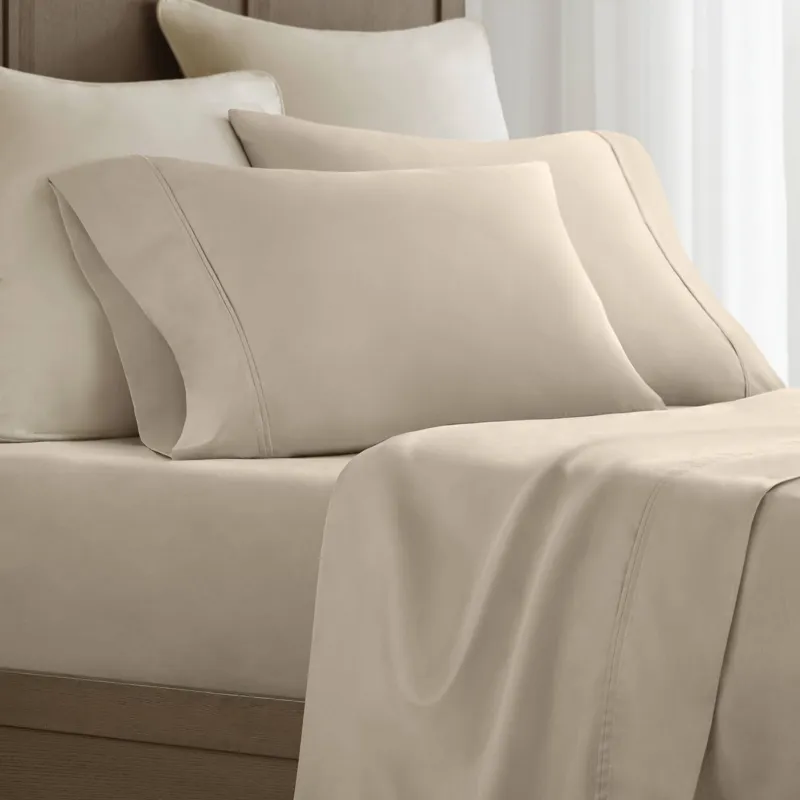 Harbor House 100% Egyptian Cotton Sateen Pillowcase Set
