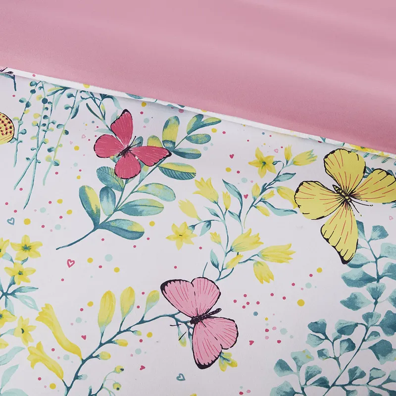 Mi Zone Kids Cynthia Printed Butterfly Comforter Set