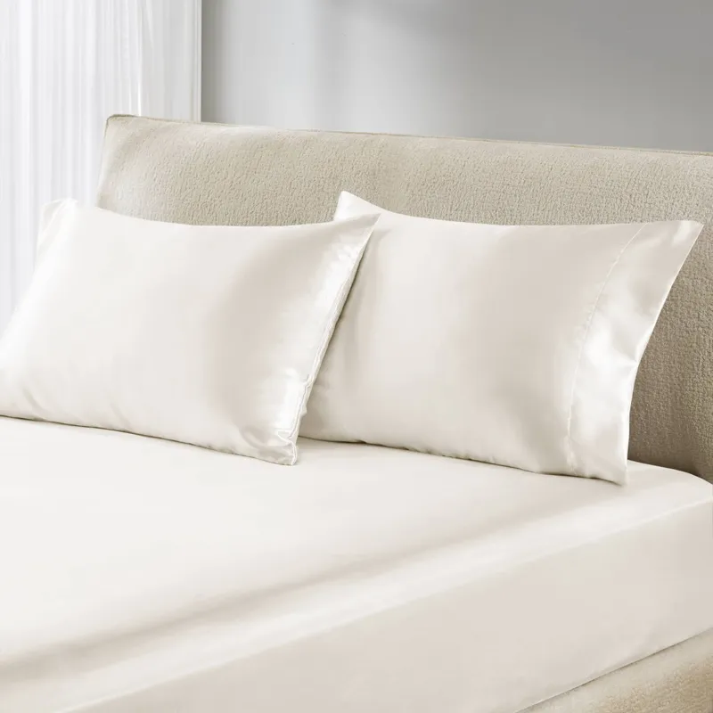 Madison Park Essentials Satin Luxury 2 PC Pillowcases