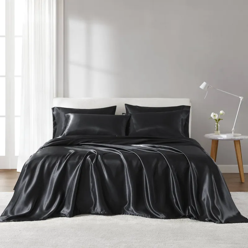 Madison Park Essentials Satin Luxury Sheet Set