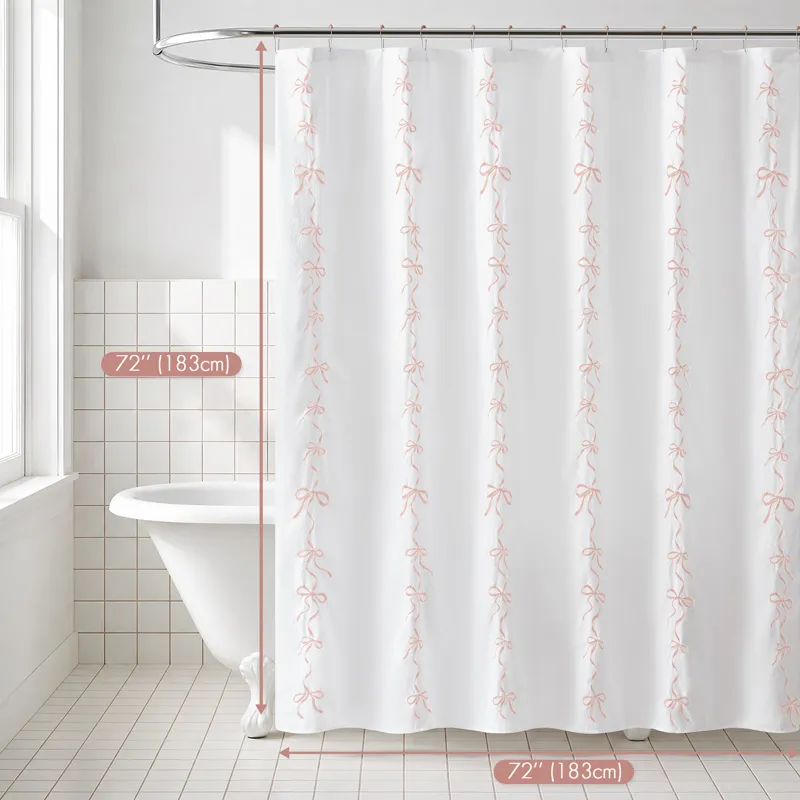Madison Park Essentials Addison Shower Curtain Set