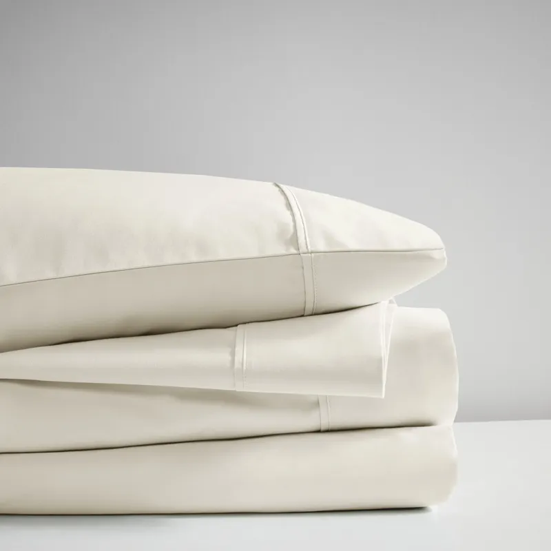 Beautyrest 600 Thread Count Cooling Cotton Blend 4 PC Sheet Set