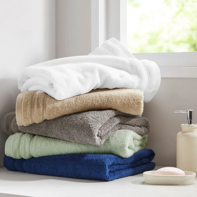 Comfort Spaces 400GSM Essential Bundle Quick Dry 100% Cotton Towel Set