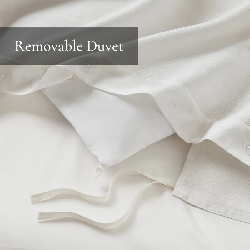 Madison Park Signature Jarvis Embroidery Oversized Duvet Style Comforter Set