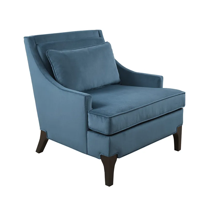Anna Arm Accent Chair - Blue